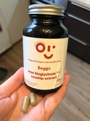 Beggs Iron bisglycinate 20 mg, rosehip extract