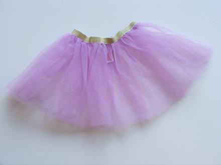 R52 tylová sukně anděl vel. 3-6 let,