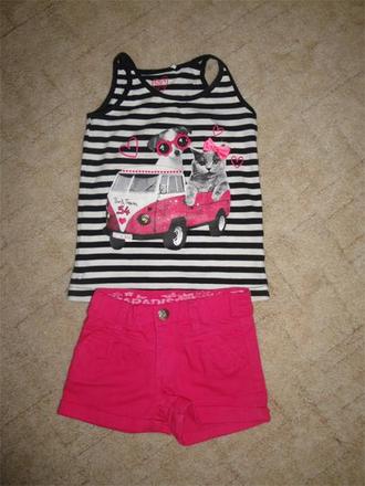 Tílko + kratase, c&a,104