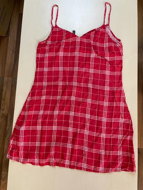 Káro propínací šaty, vel xl možná l/xl, hm divided, h&m,xl