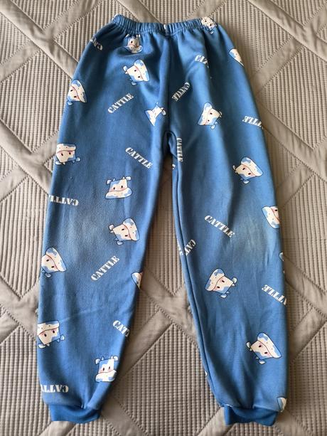 Tepla souprava modrá, 128/134, 128