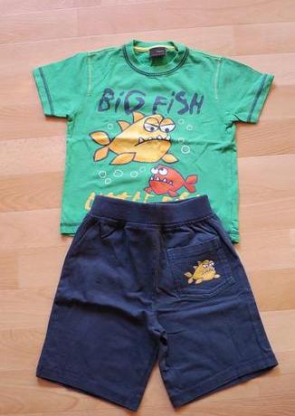 Komplet kraťasů a trička next, next,98