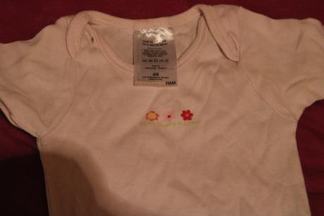 Dívčí body květy, h&m,62