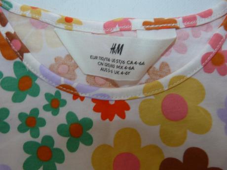 Hm šaty vel. 110/116, h&m,110