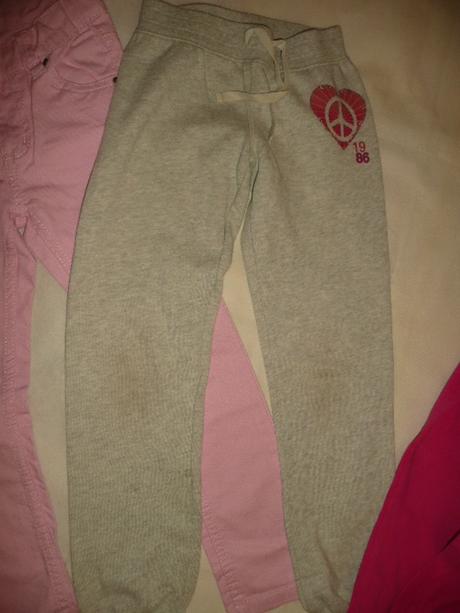 Tepláky džíny vel 116 2 ks, gap,116