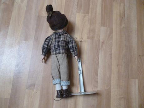 Porcelová panenka kluk vel. 40 cm, 