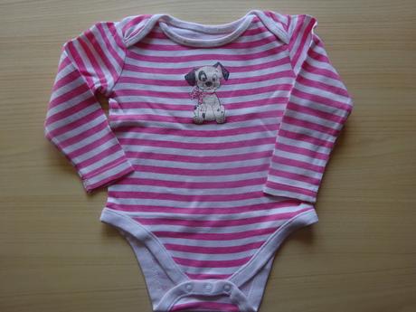 2x body s pejskem dl.r., vel. 80, disney,80