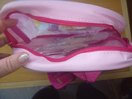 Nový růžový batůžek s princeznami, 