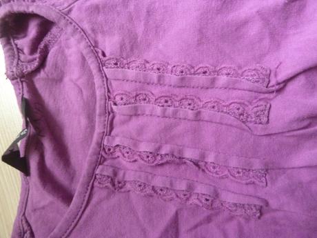 Jednobarevné triko v pase do gumy, george,110