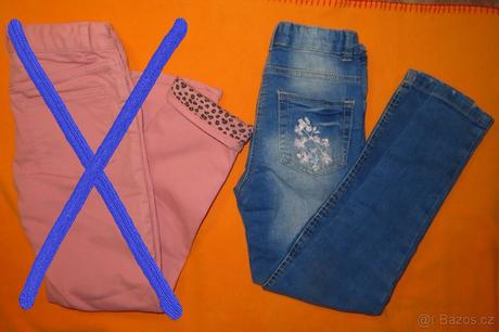 Pro holku (12 ks), vel. 128, 122–134