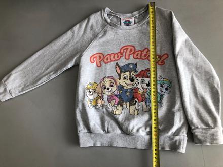 Tlapkov patrola mikina šedá unisex 4-5l next 110cm, next,110