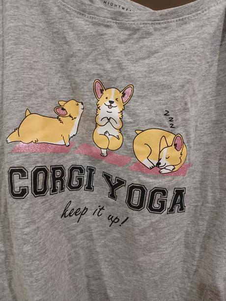 Letní pyžamo s pejsky corgi xxs-xs, 146-158, sinsay,152