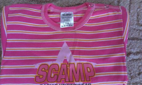 Nové kvalitní bodyčko scamp- vel.104, scamp,104