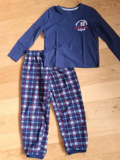 Teplé pyžamo 122/128, pepperts,128