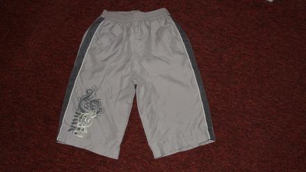 Šedé kraťasy 116/122, 116