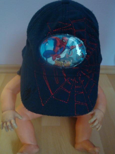 Kšiltovka - ušanka zimní - spider-man, 104