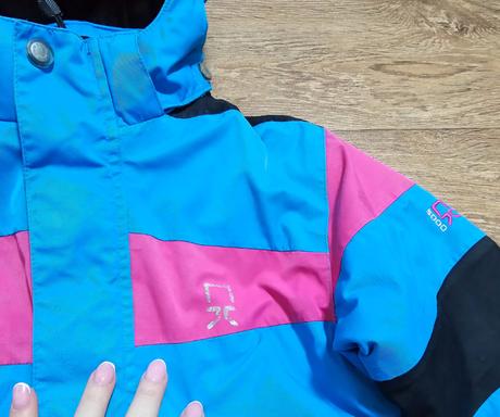 Dívčí lyžařská bunda color kids vel. 116/122, 122