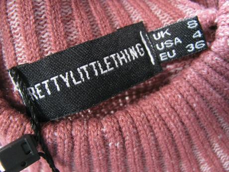 Crop top řádkovaný svetřík, 36