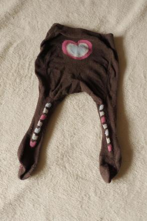 Hnede puncochy 62-68 se srdicky, 19