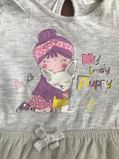 Ob/ šaty s tylovou sukní - v.12/18 měs, pepco,86