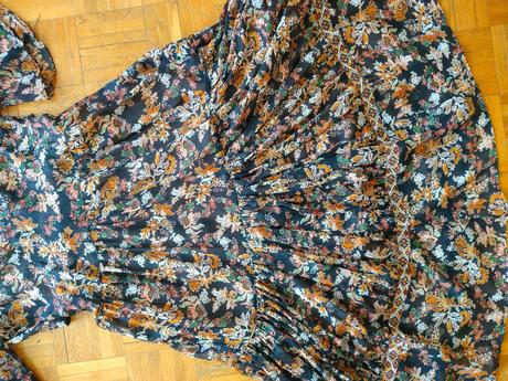 Šatičky s bohatou sukýnkou a detaily, zara,m