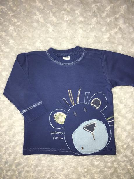 Modré tričko next, next,74