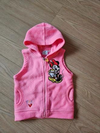 Flísová vestička, disney,80