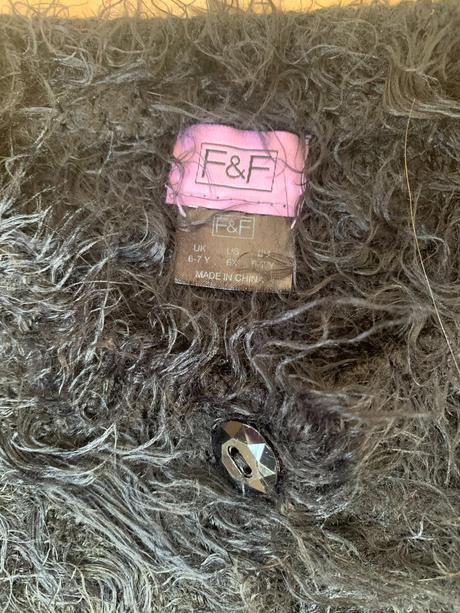 Černý svetr & bolerko f&f vel. 122/128, f&f,122