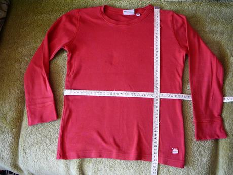 Dívčí tričko s dl. rukávem, 128