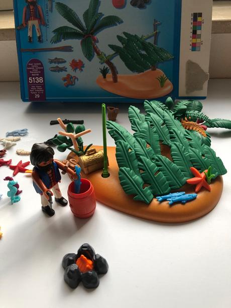 Robinson crusoe playmobil, 