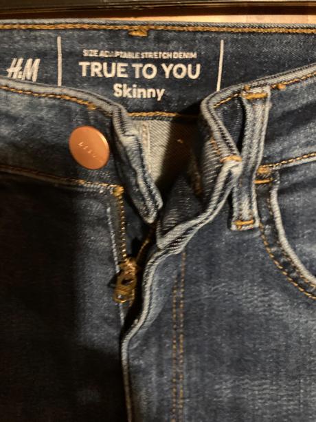 Džíny denim, h&m,s
