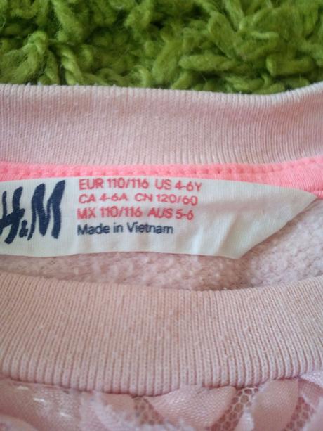 Mikina zn.h&m.vel.110, h&m,110
