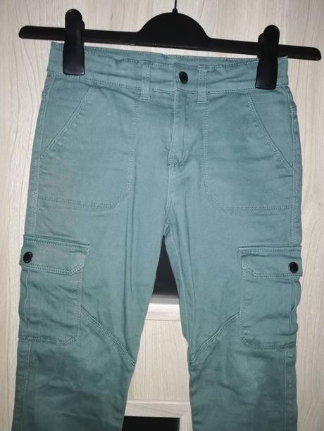 Zelené kalhoty little kids vel.128, 128