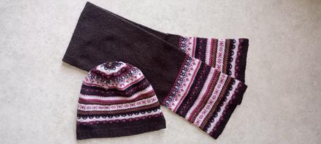 Komplet čepice + šála, univerzální velikost,