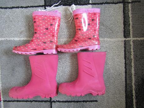 Holinky,gumáky-vel.35+zateplené holinkyzn.h & m-34, h&m,35