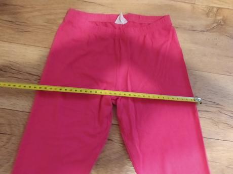 Dívčí 3/4 legíny s mašlemi haillo, vel. 134, 134