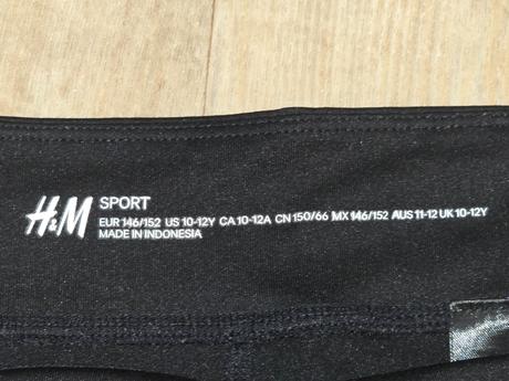 Kraťasy, h&m,146