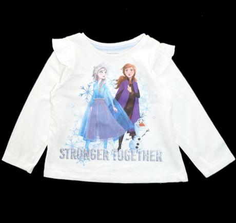 Bavlněné tričko frozen 2 vel. 92, nutmeg,92