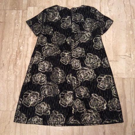 Luxusní zlato-černé šaty s podšívkou, john lewis,128