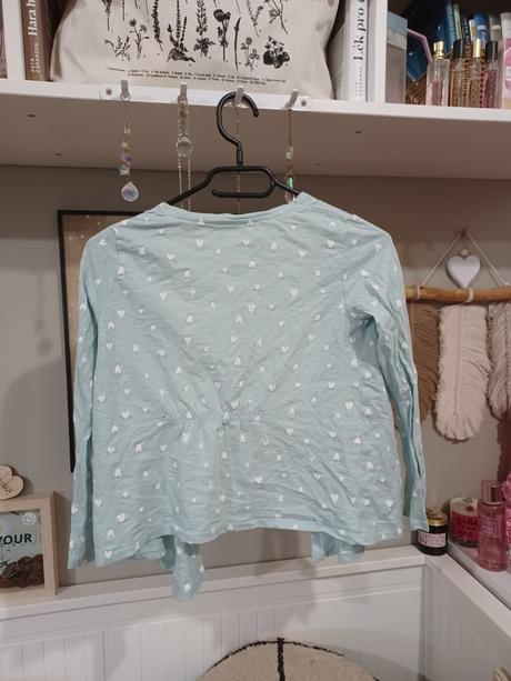 Srdíčkový kardigan h&m 122/128, h&m,128