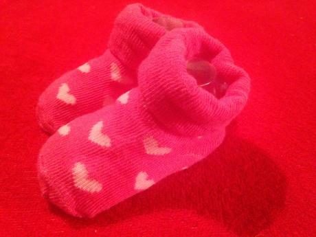 Dívčí ponožky srdce - srdíčka, 17