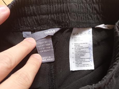 Kraťasy 98, h&m,98
