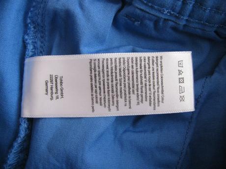 Bavlněné elastické modré kraťasy, tcm,m