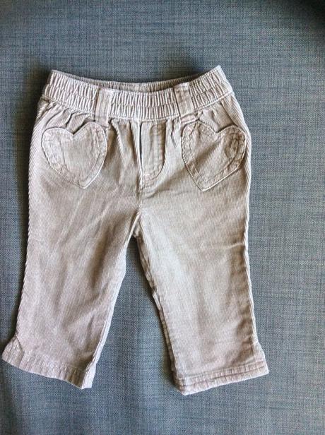Jemné manžestrové kalhoty zn. cherokee, cherokee,68