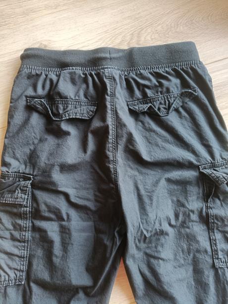 Plátěné jogger kalhoty, velikost 158, h&m,158