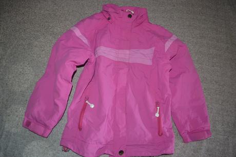 Bunda wolf a kalhoty s fleece,na 4-5 let, wolf,116