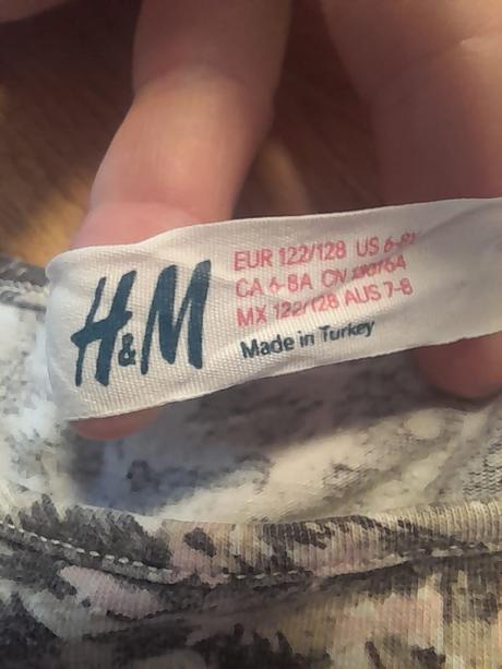 Tričko h&m , disney, vel. 122/128, h&m,122