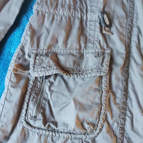 Hnědý delší přechodní kabát, c&a,38