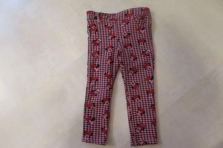 Minnie legínky - teplejší, h&m,86