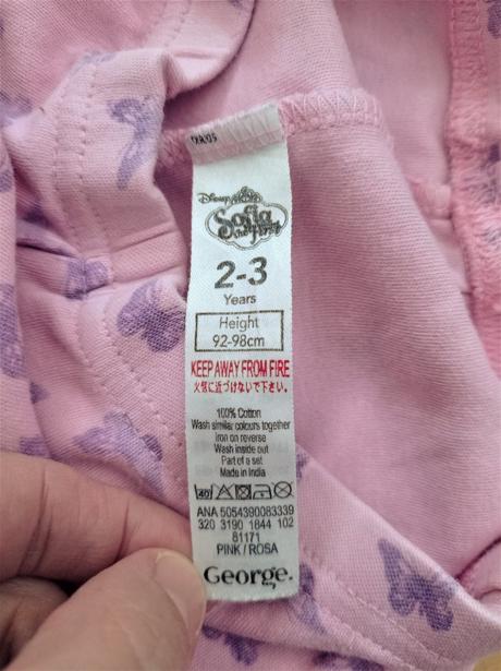 Tepláky tenké / pyžamové kalhoty 80, george,80